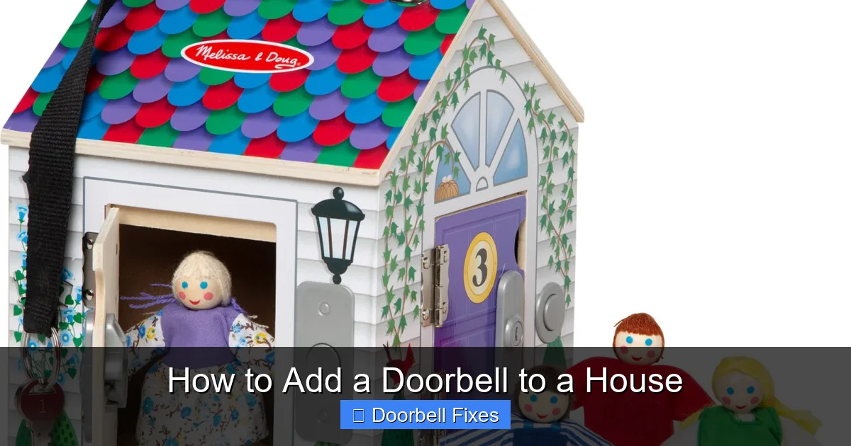 How to Add a Doorbell to a House