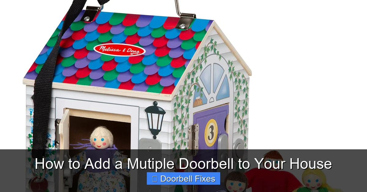 How to Add a Mutiple Doorbell to Your House