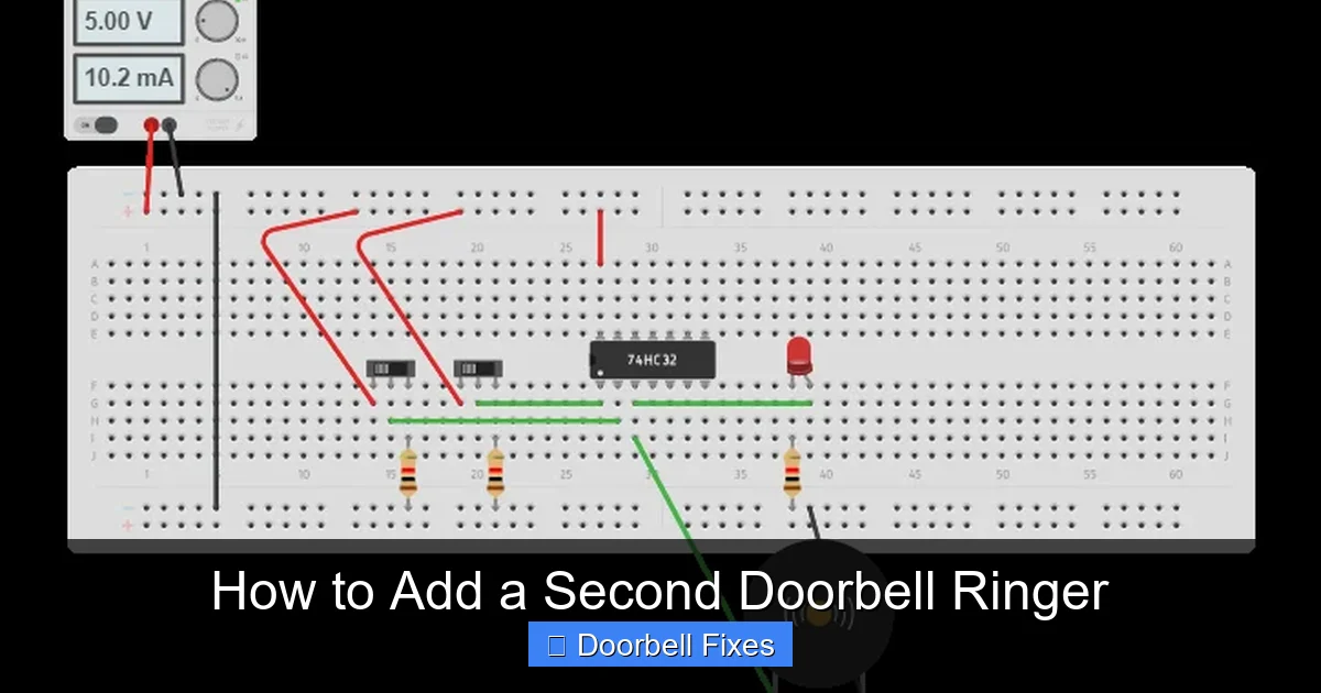 How to Add a Second Doorbell Ringer