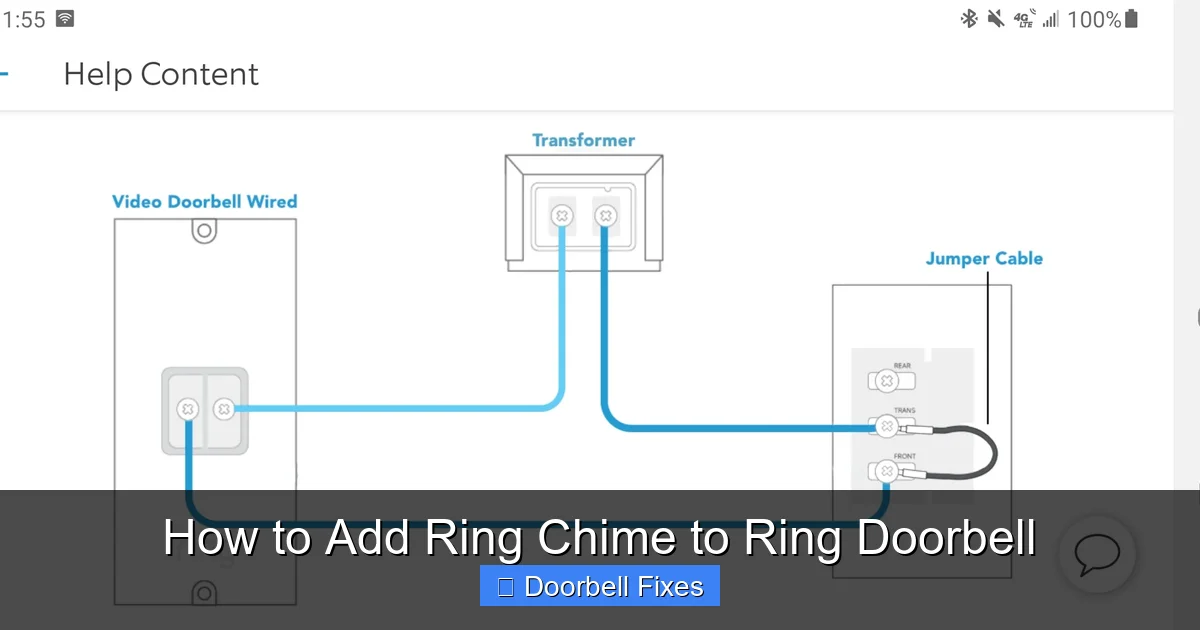 How to Add Ring Chime to Ring Doorbell