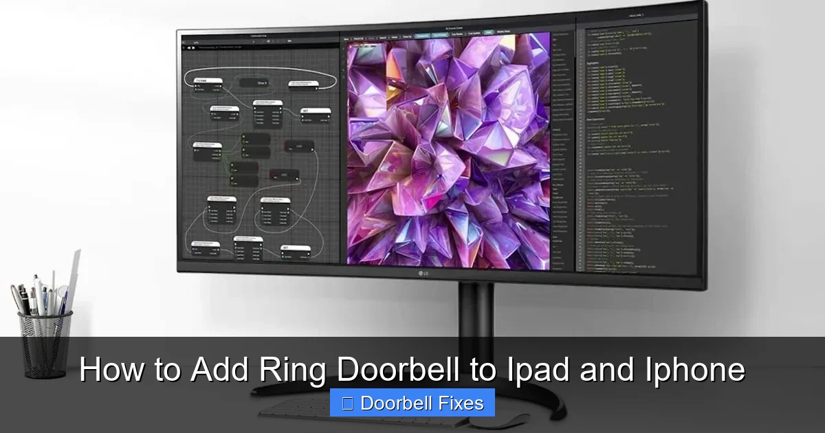 How to Add Ring Doorbell to Ipad and Iphone