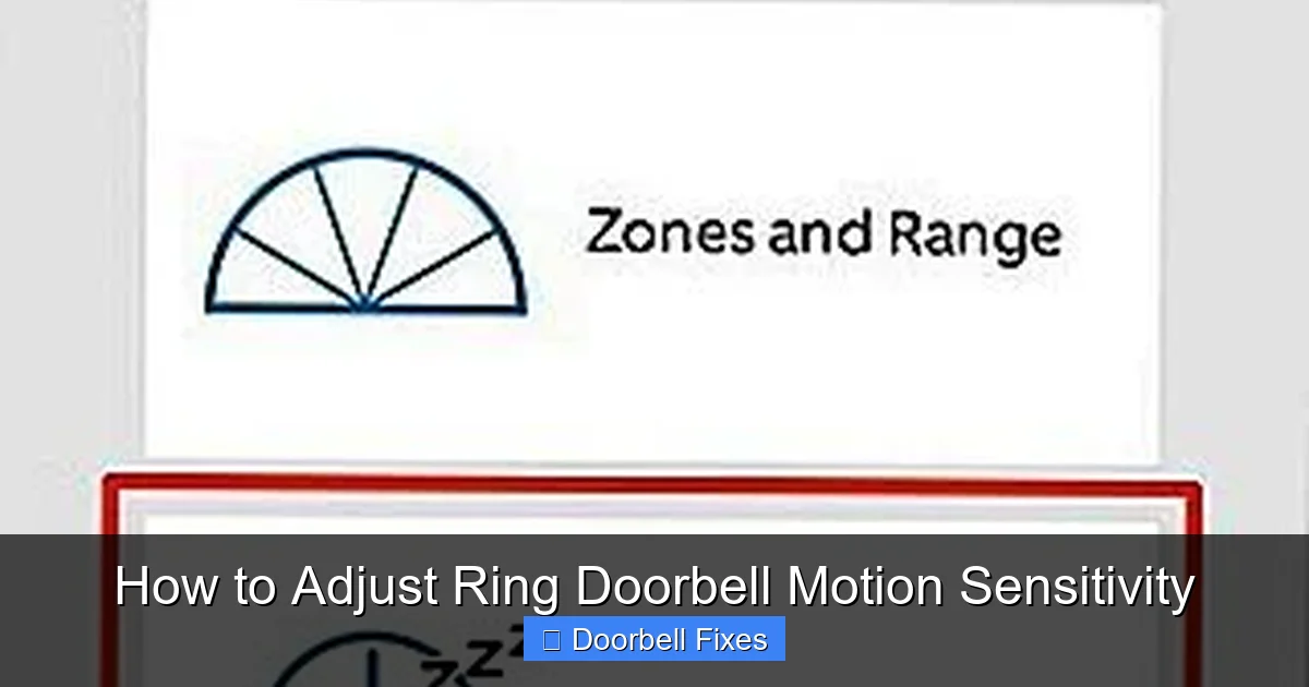 How to Adjust Ring Doorbell Motion Sensitivity