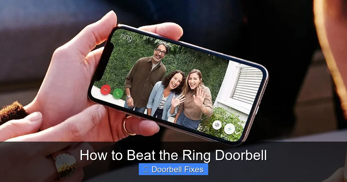 How to Beat the Ring Doorbell