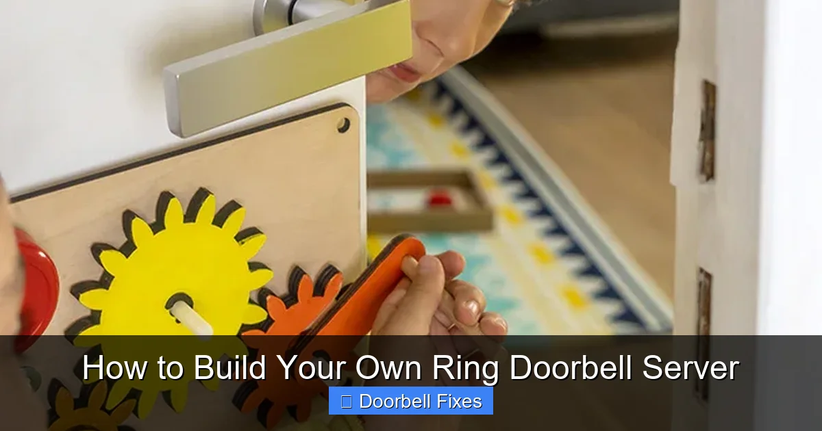 How to Build Your Own Ring Doorbell Server