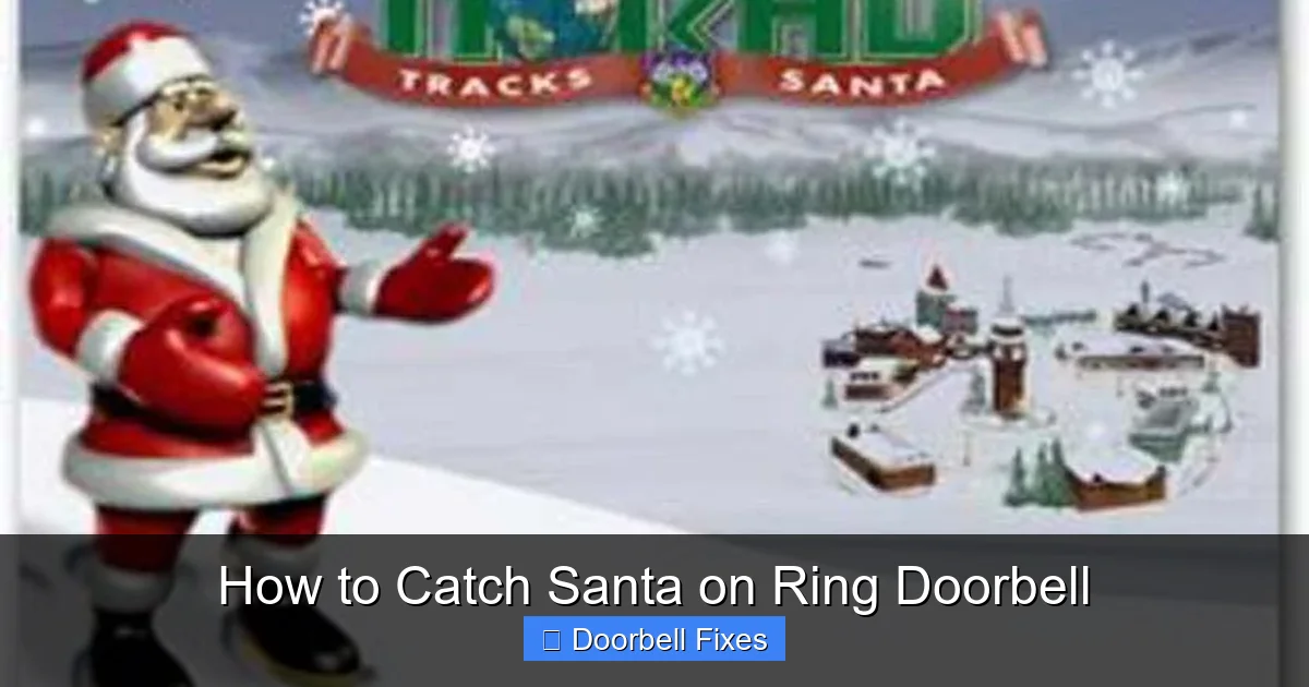How to Catch Santa on Ring Doorbell