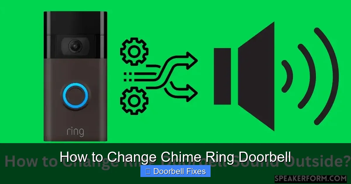 How to Change Chime Ring Doorbell