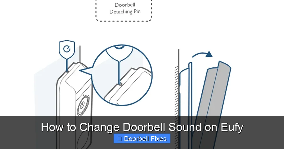 How to Change Doorbell Sound on Eufy