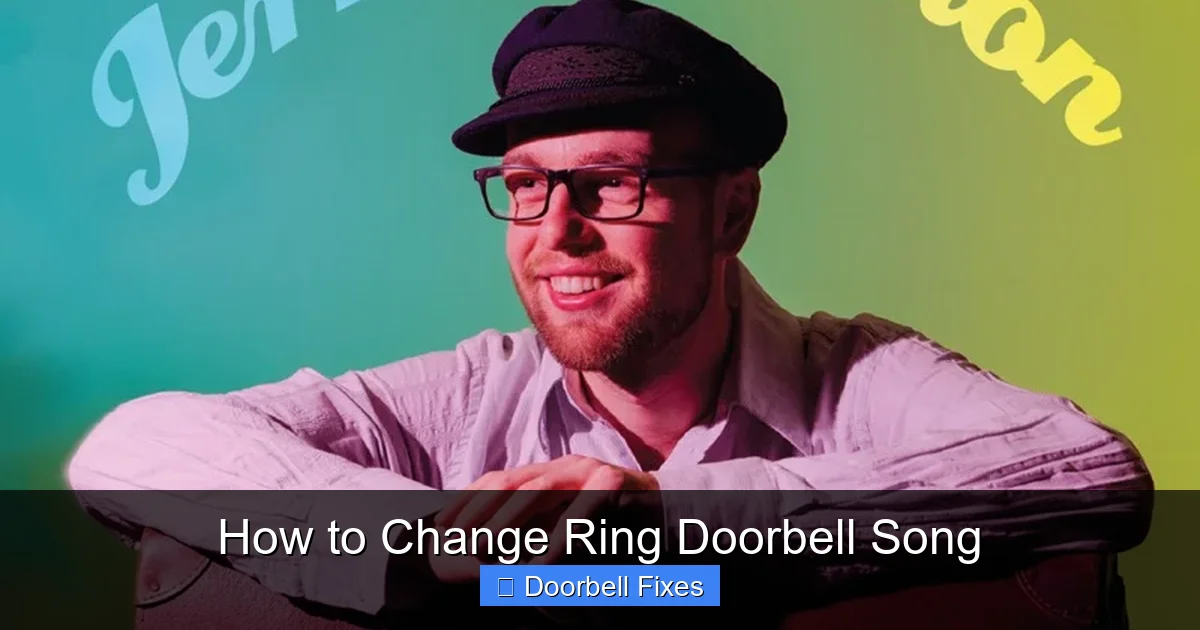 How to Change Ring Doorbell Song