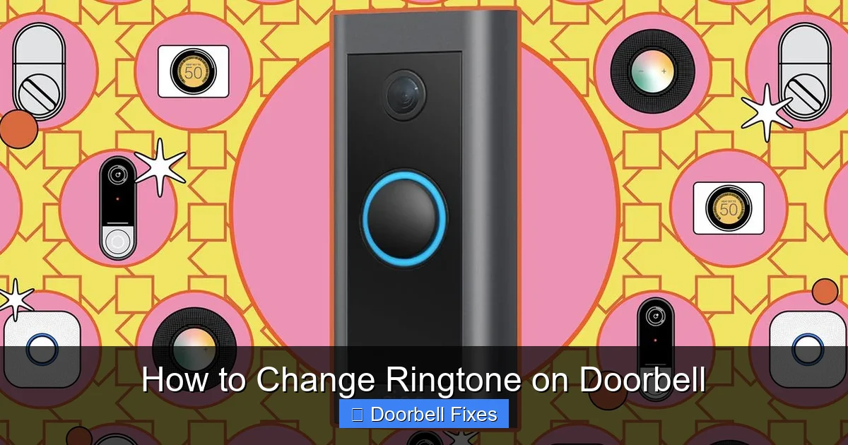 How to Change Ringtone on Doorbell