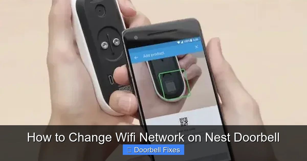 How to Change Wifi Network on Nest Doorbell