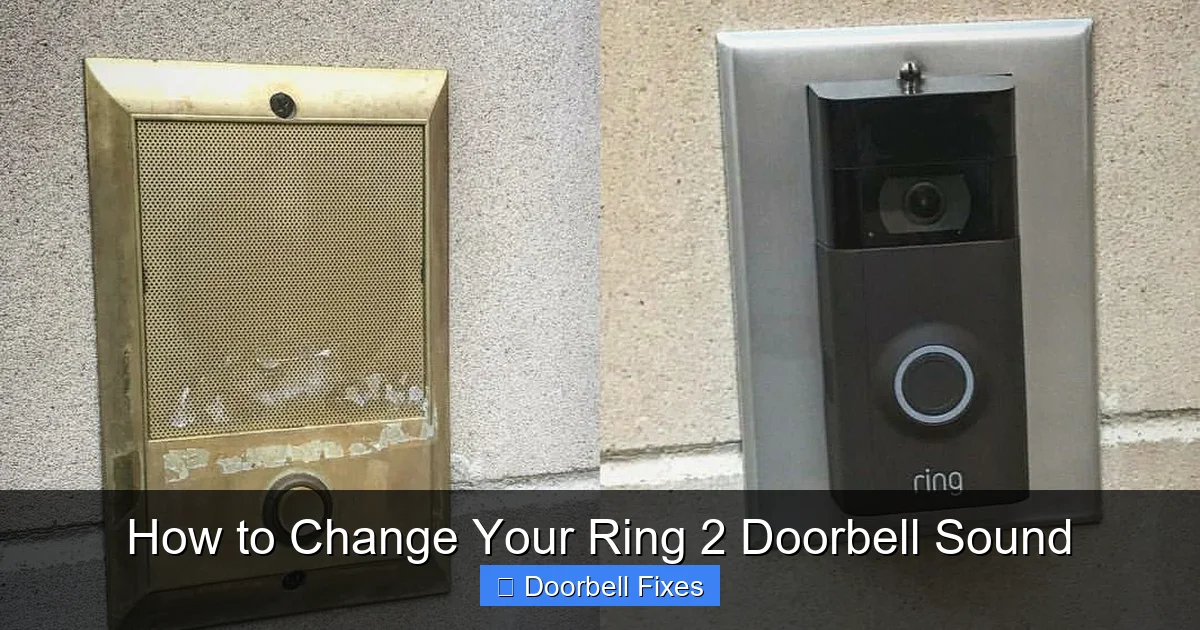 How to Change Your Ring 2 Doorbell Sound
