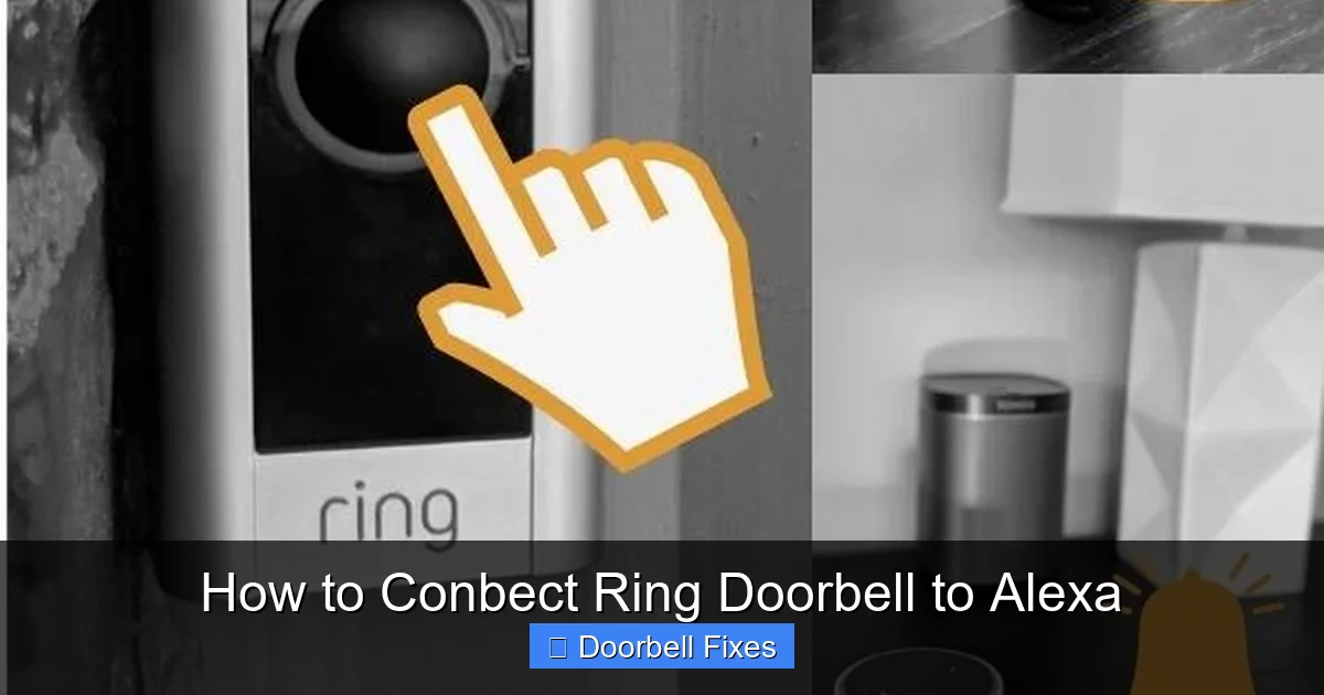 How to Conbect Ring Doorbell to Alexa