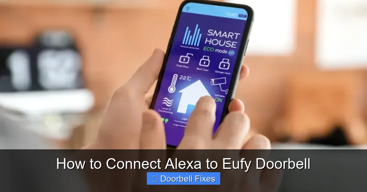 How to Connect Alexa to Eufy Doorbell