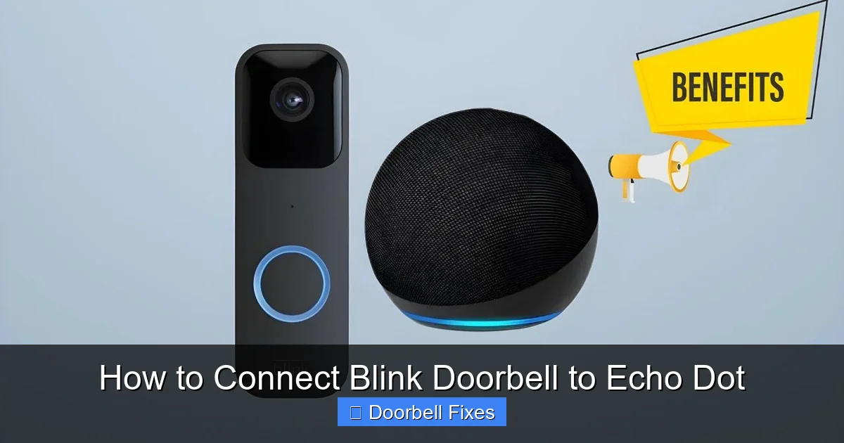 How to Connect Blink Doorbell to Echo Dot
