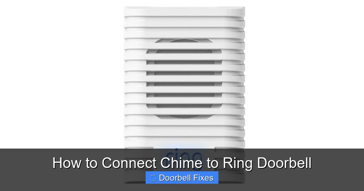 How to Connect Chime to Ring Doorbell