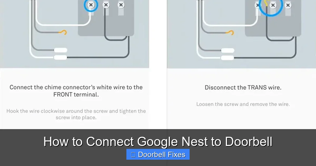 How to Connect Google Nest to Doorbell