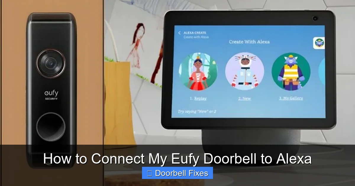 How to Connect My Eufy Doorbell to Alexa