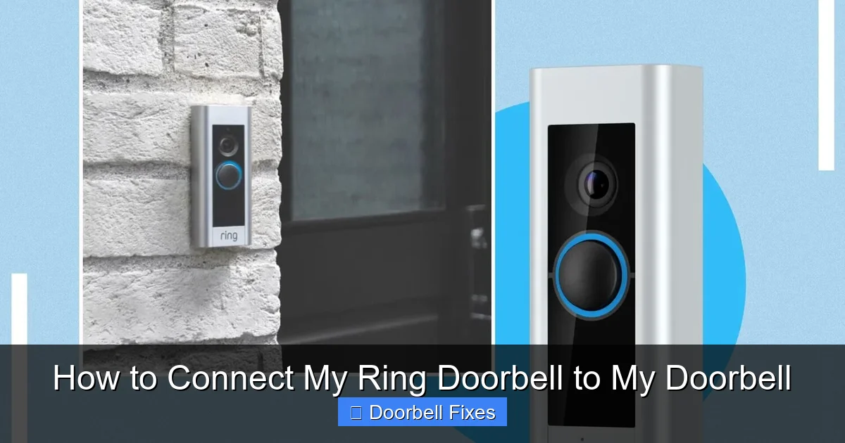 How to Connect My Ring Doorbell to My Doorbell