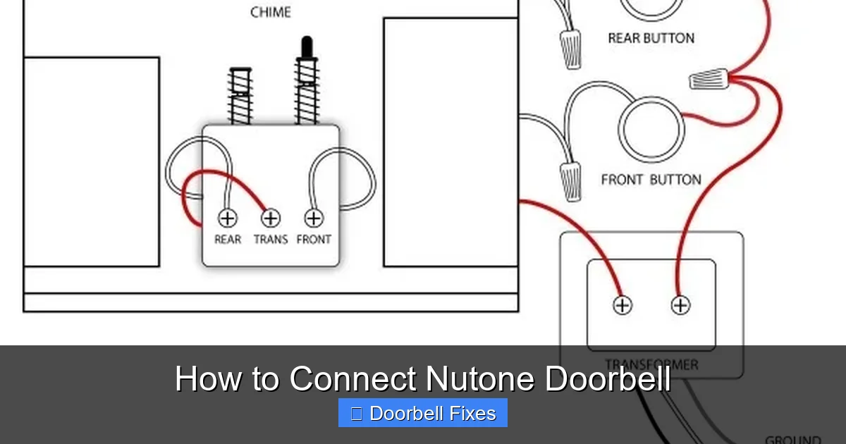 How to Connect Nutone Doorbell