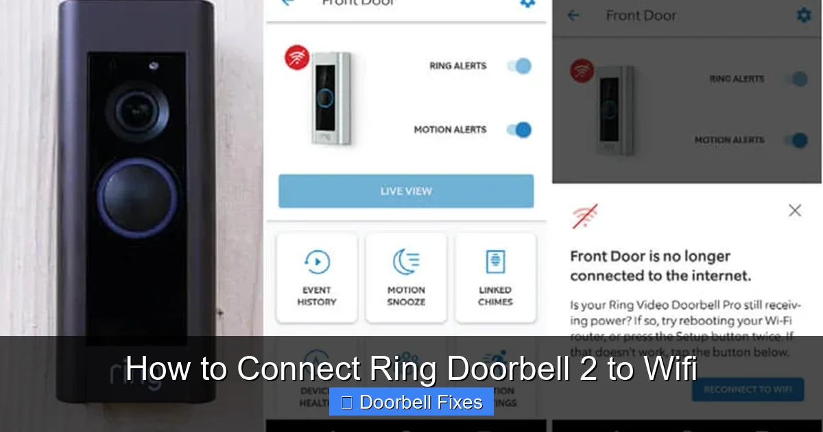 How to Connect Ring Doorbell 2 to Wifi