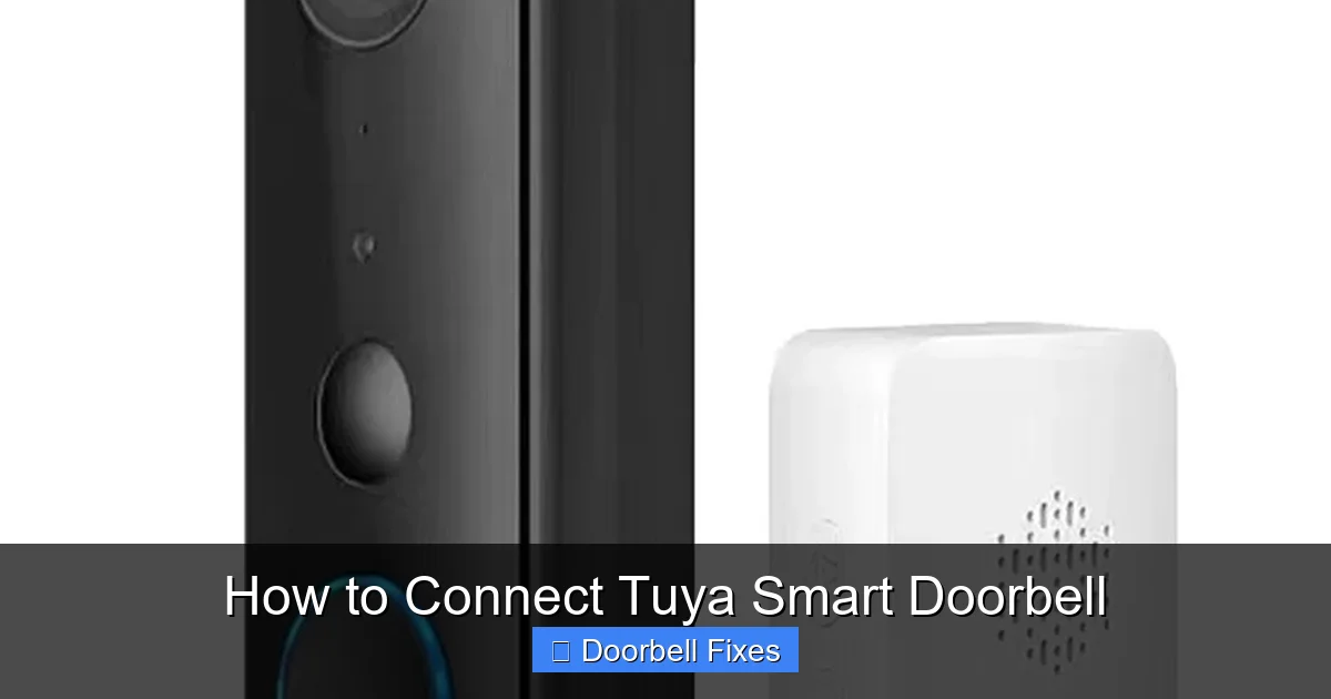 How to Connect Tuya Smart Doorbell