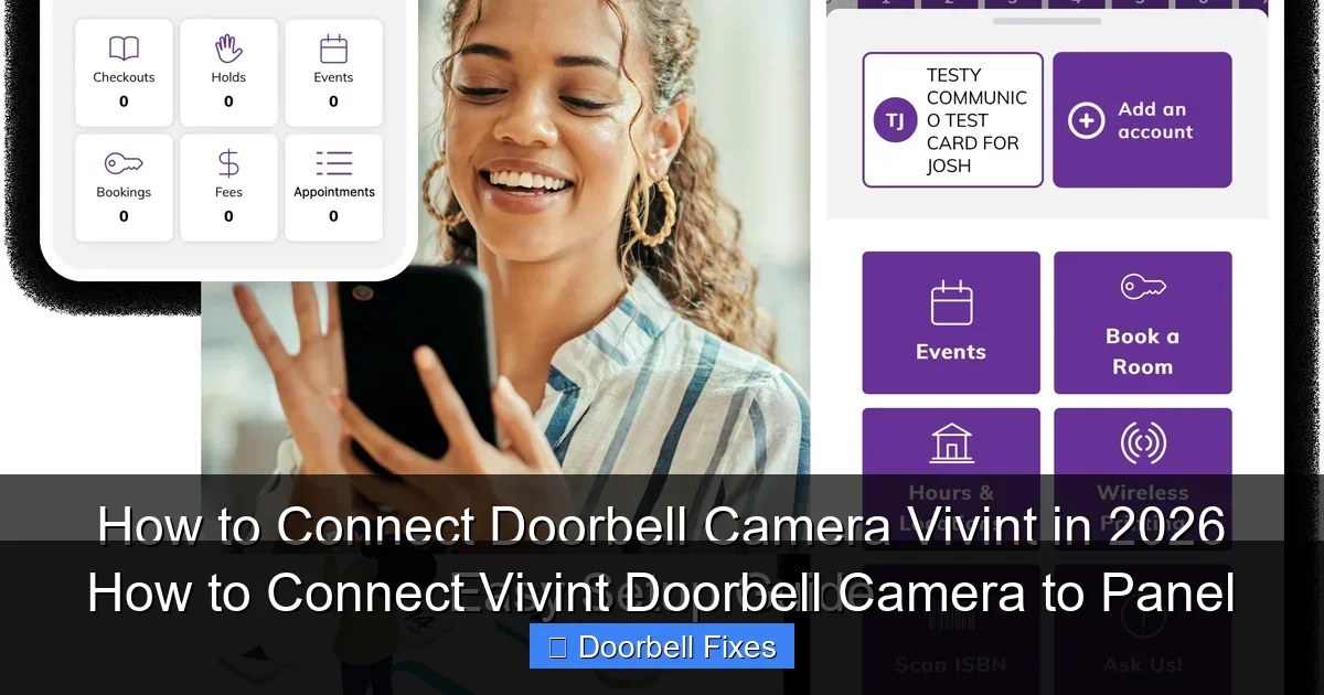 How to Connect Vivint Doorbell Camera to Panel
