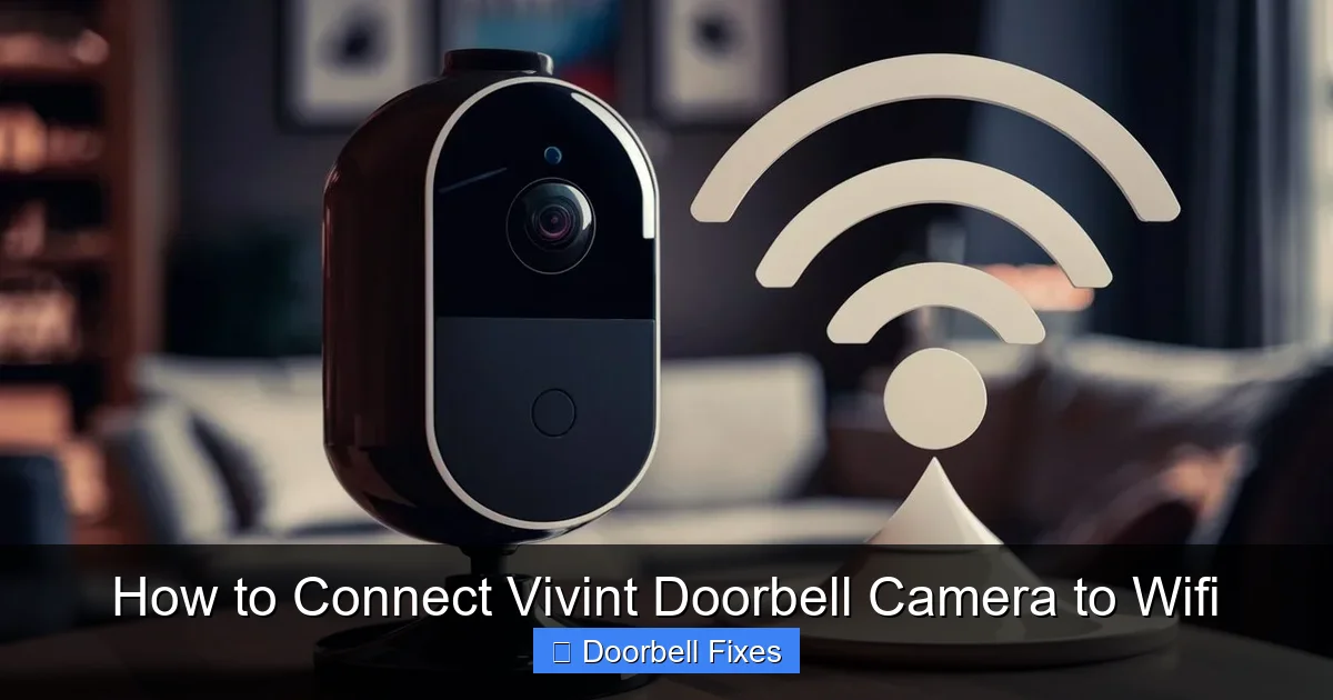 How to Connect Vivint Doorbell Camera to Wifi