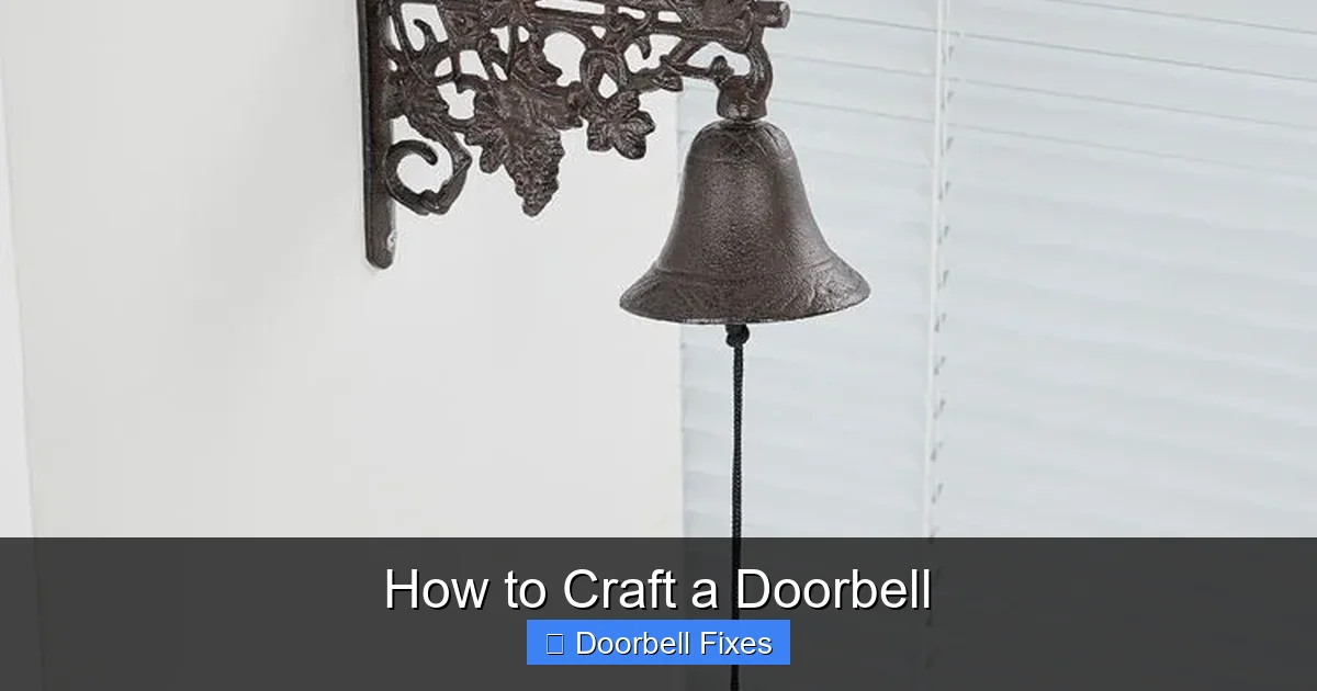 How to Craft a Doorbell
