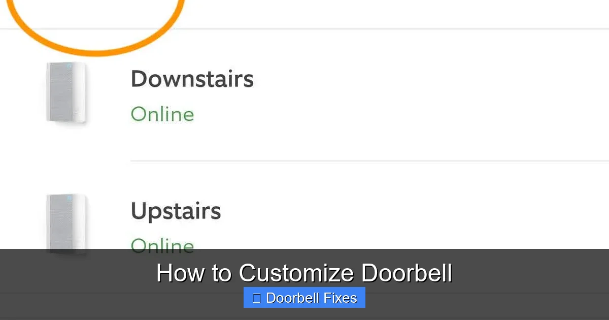 How to Customize Doorbell