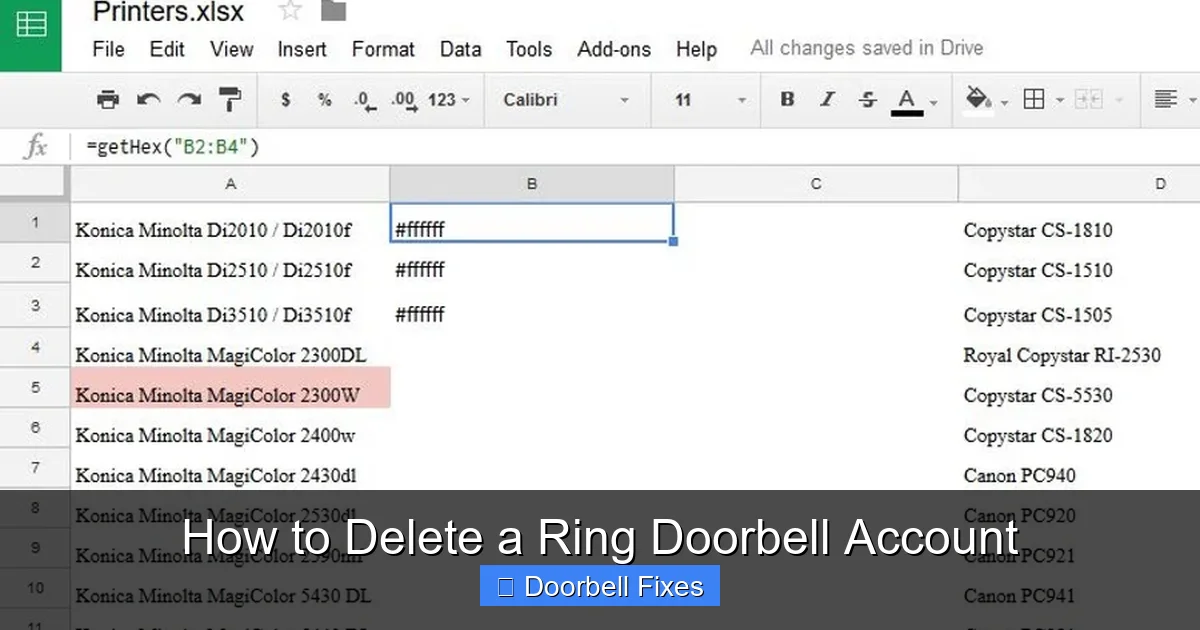 How to Delete a Ring Doorbell Account
