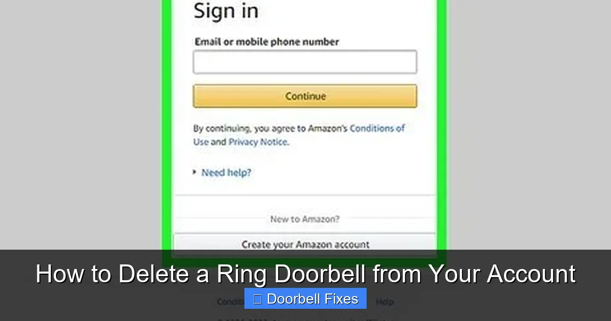 How to Delete a Ring Doorbell from Your Account