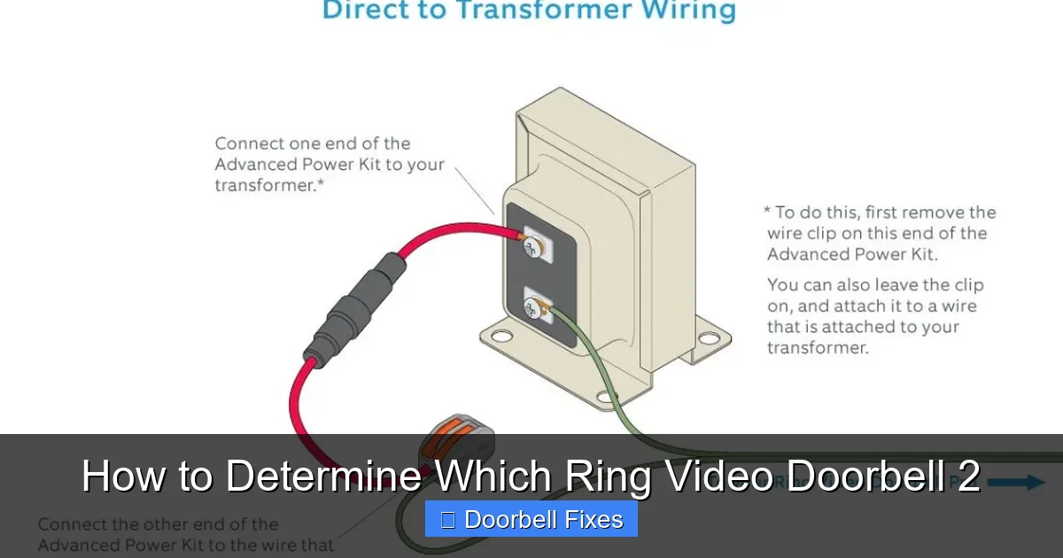 How to Determine Which Ring Video Doorbell 2