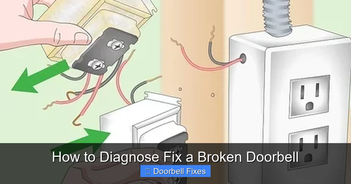 How to Diagnose Fix a Broken Doorbell
