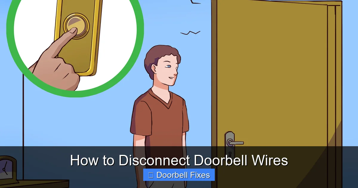 How to Disconnect Doorbell Wires