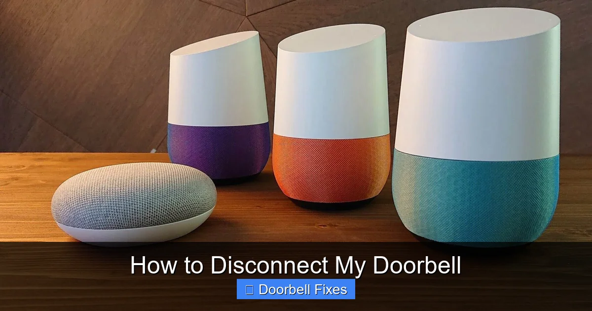 How to Disconnect My Doorbell