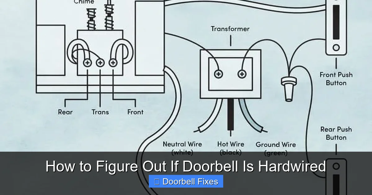 How to Figure Out If Doorbell Is Hardwired
