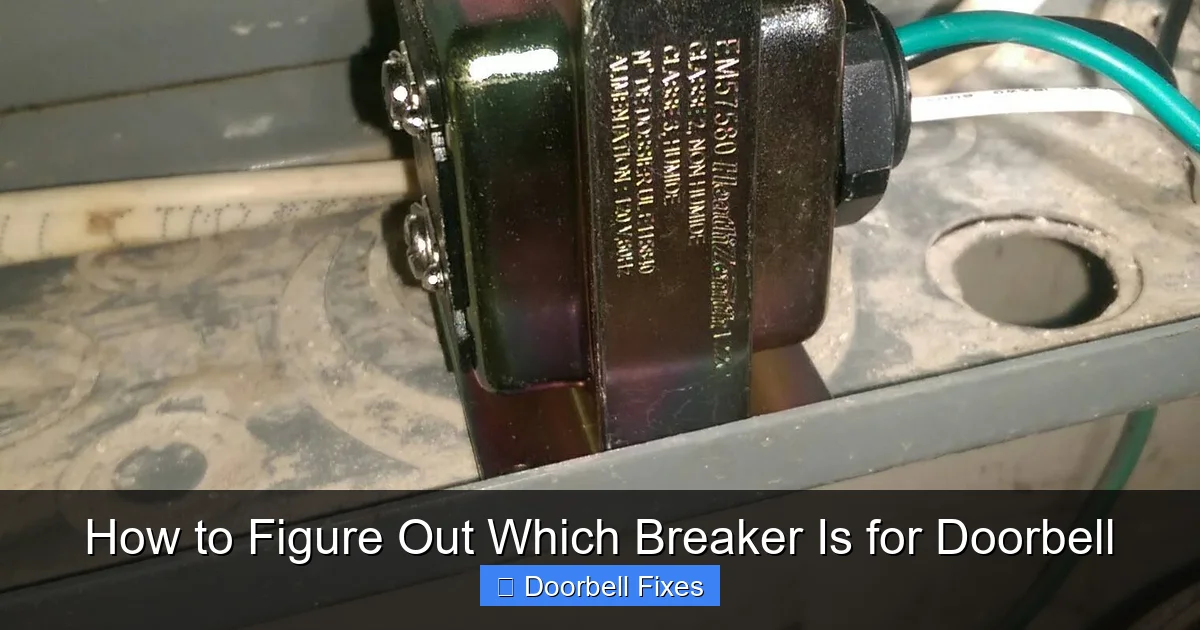 How to Figure Out Which Breaker Is for Doorbell