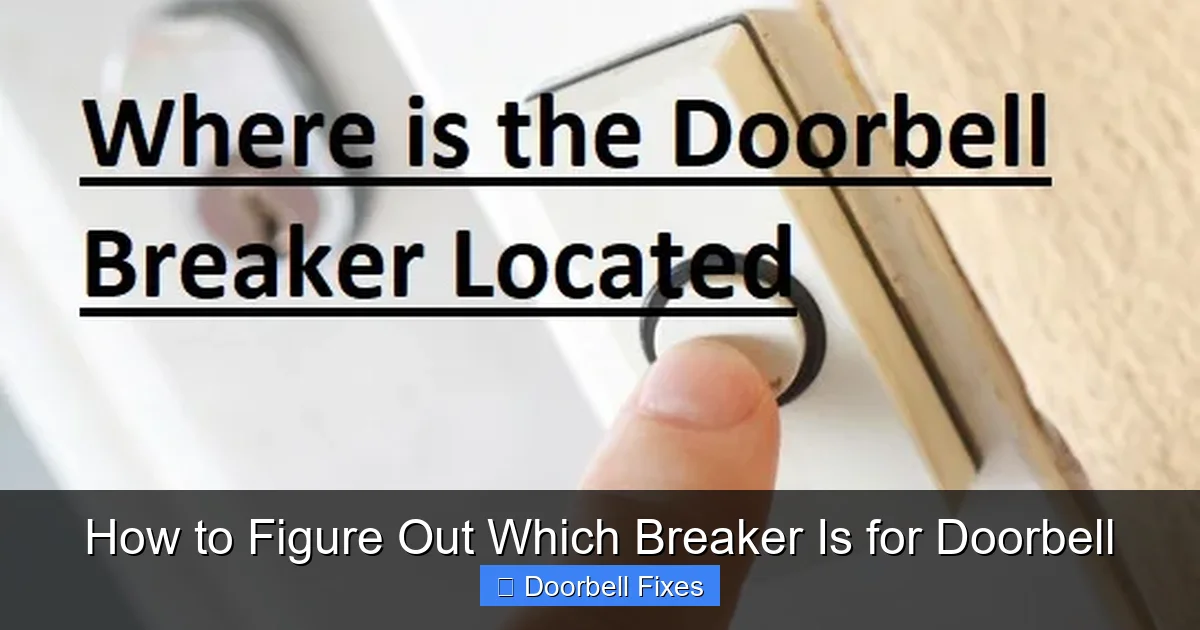 How to Figure Out Which Breaker Is for Doorbell
