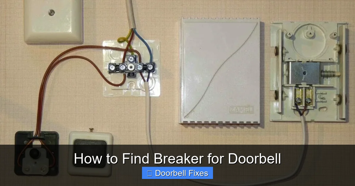 How to Find Breaker for Doorbell