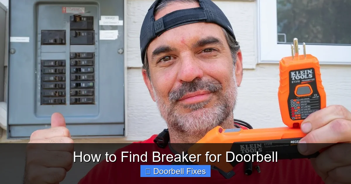 How to Find Breaker for Doorbell