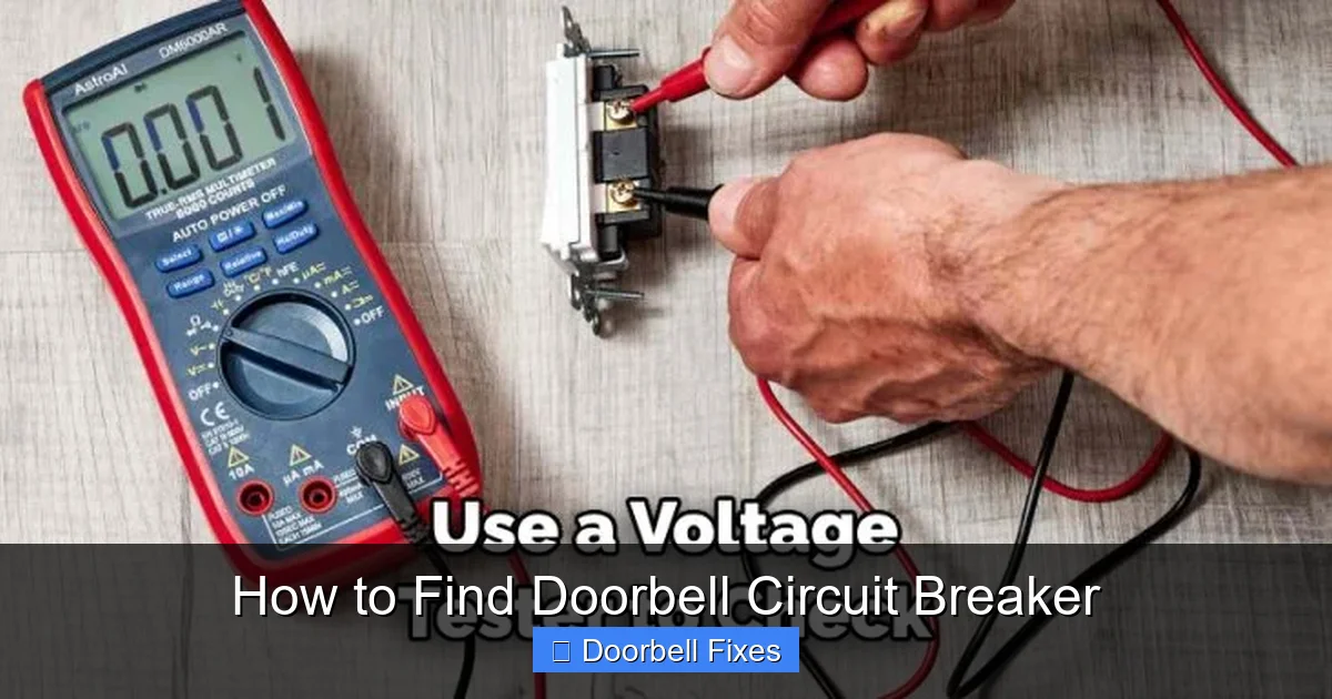 How to Find Doorbell Circuit Breaker
