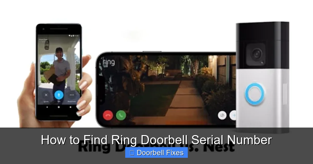 How to Find Ring Doorbell Serial Number