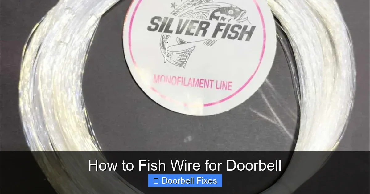 How to Fish Wire for Doorbell