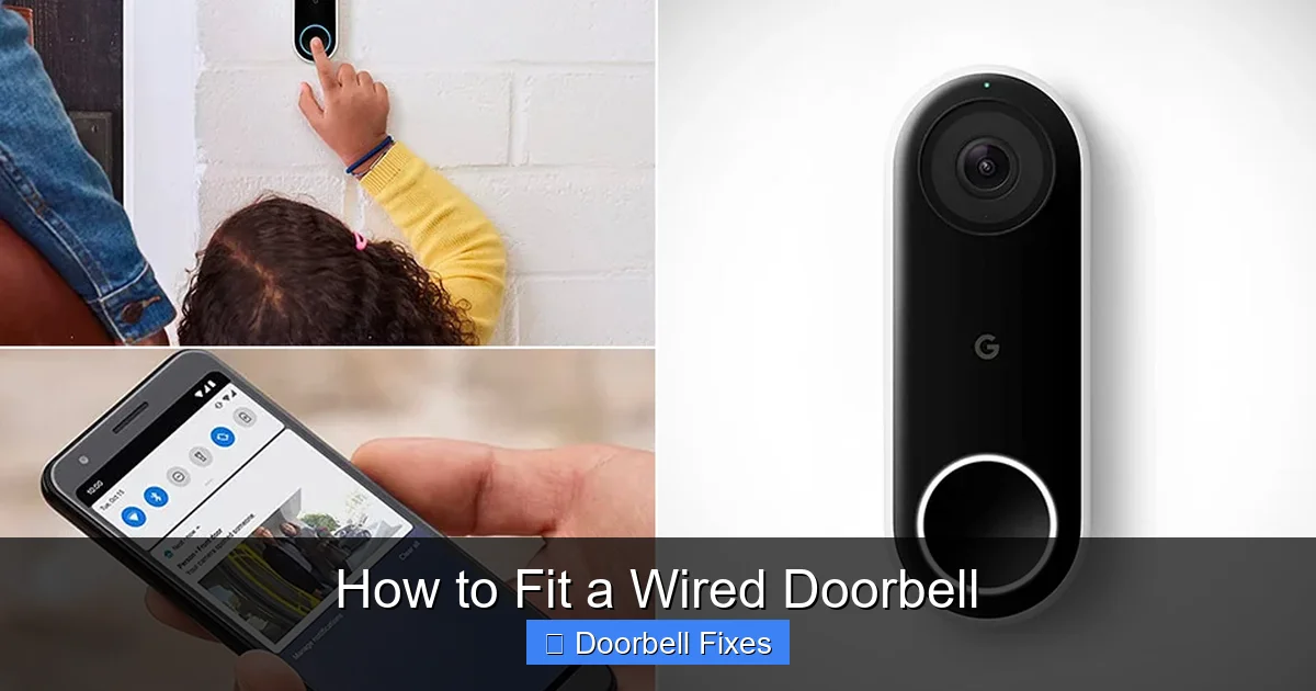 How to Fit a Wired Doorbell