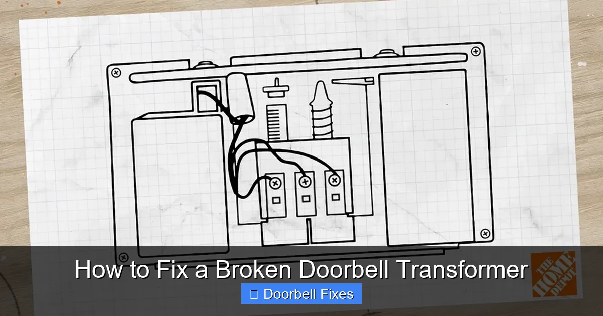 How to Fix a Broken Doorbell Transformer
