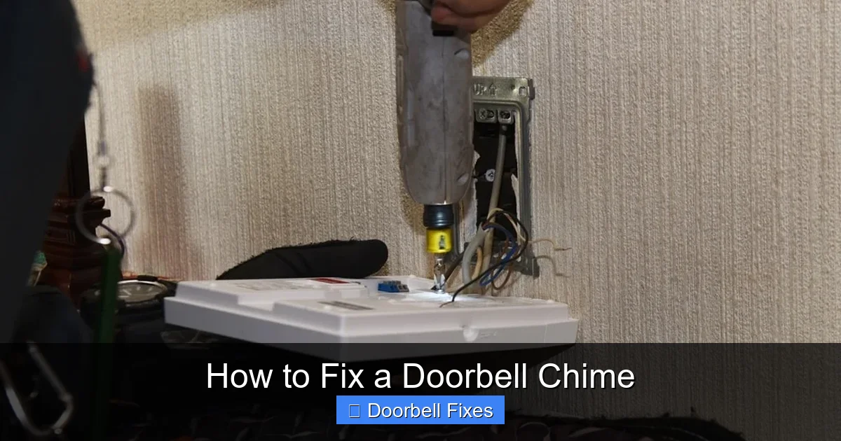 How to Fix a Doorbell Chime