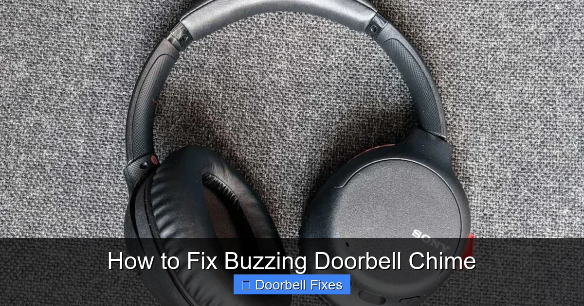 How to Fix Buzzing Doorbell Chime