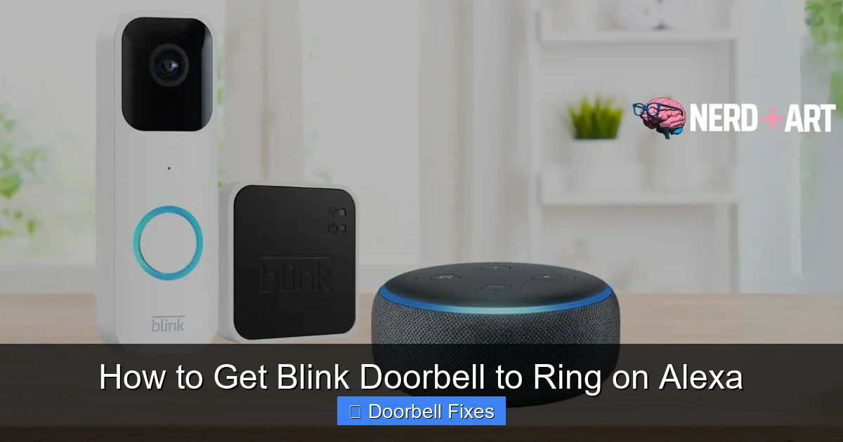 How to Get Blink Doorbell to Ring on Alexa