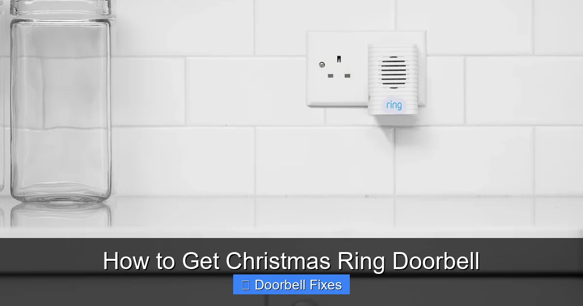 How to Get Christmas Ring Doorbell