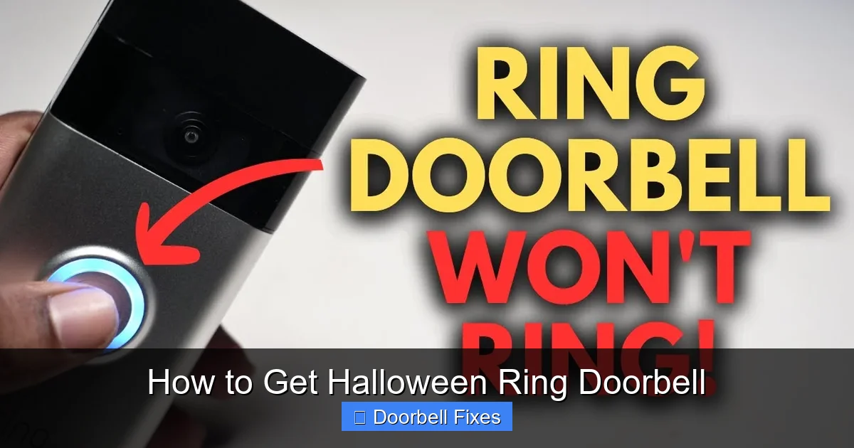 How to Get Halloween Ring Doorbell
